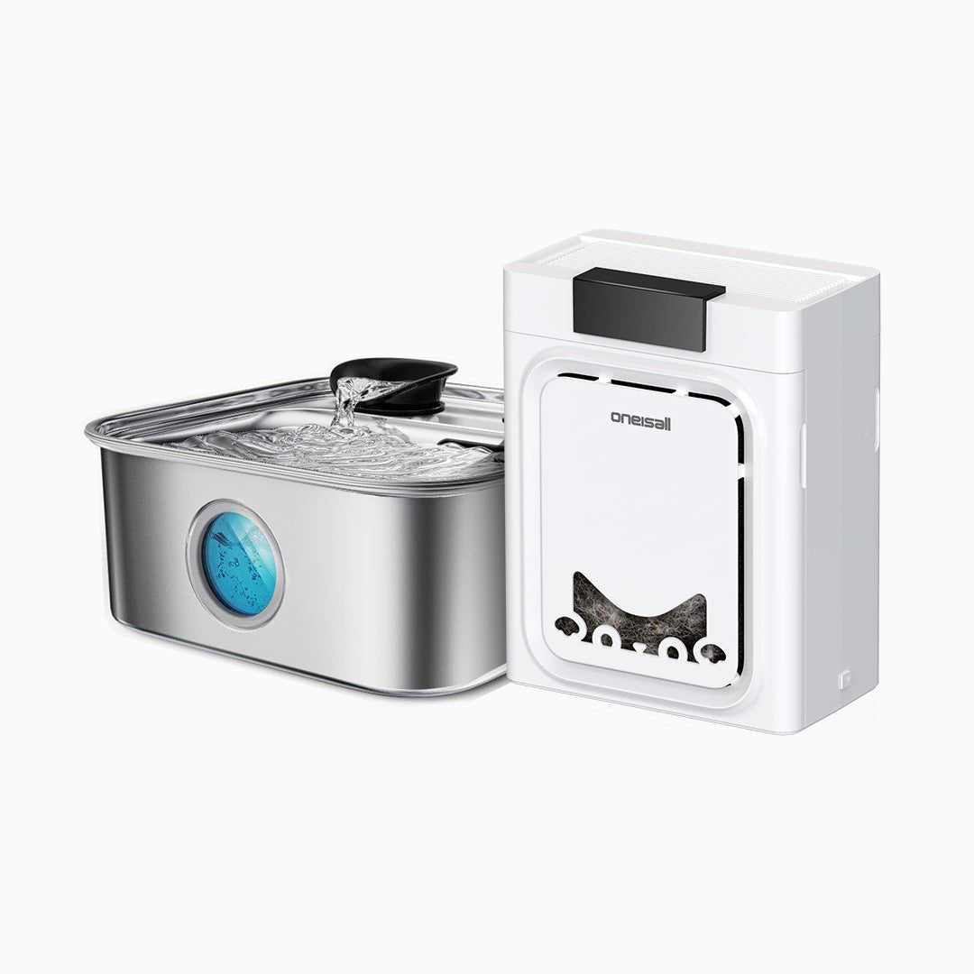 HydroPaw 10L Pet Water Dispenser – 2.6 Gallon Stainless Steel Fountain