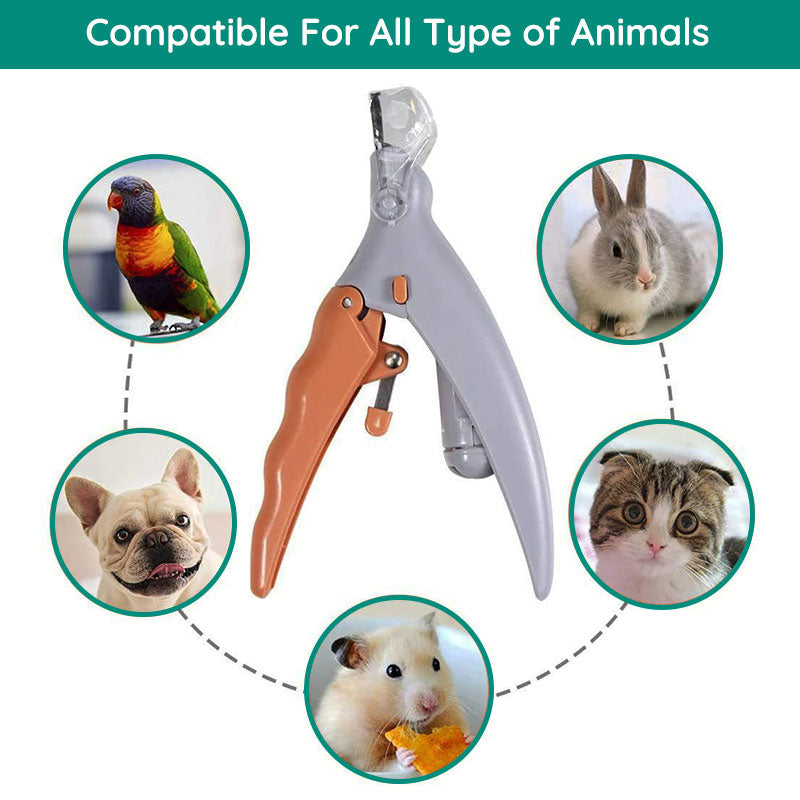 Precision Pet Nail Trimmer with Safety Light