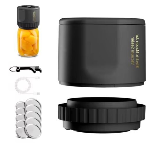 Cordless Food Preservation Vacuum Sealer for Mason Jars