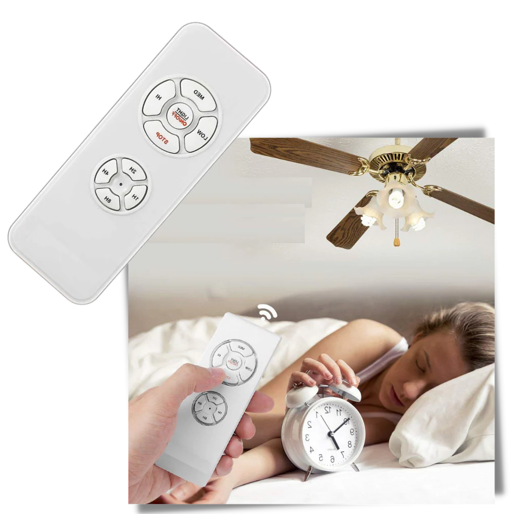 Smart Multi-Function Fan & Light Remote Control