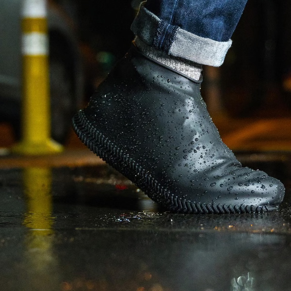 Weather-Resistant GripShield Shoe Protectors: Stay Dry & Safe