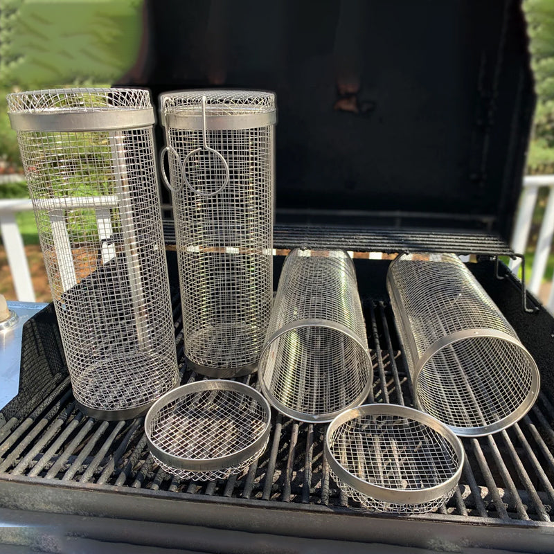 Ultimate Stainless Steel BBQ Grill Basket for Perfect Cooking