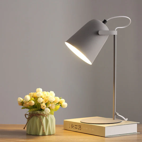 Charming Colorful Bucket Table Lamp for Modern Interiors