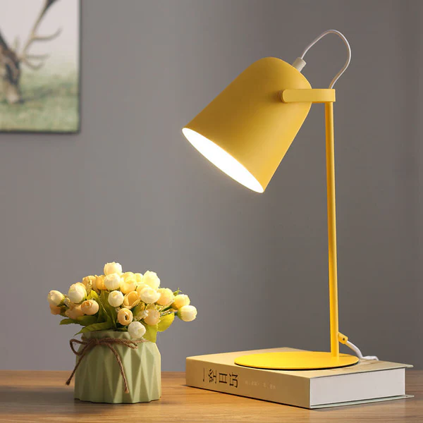 Charming Colorful Bucket Table Lamp for Modern Interiors