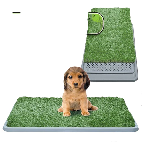 Lush Indoor Pet Grass Mat for Easy Training