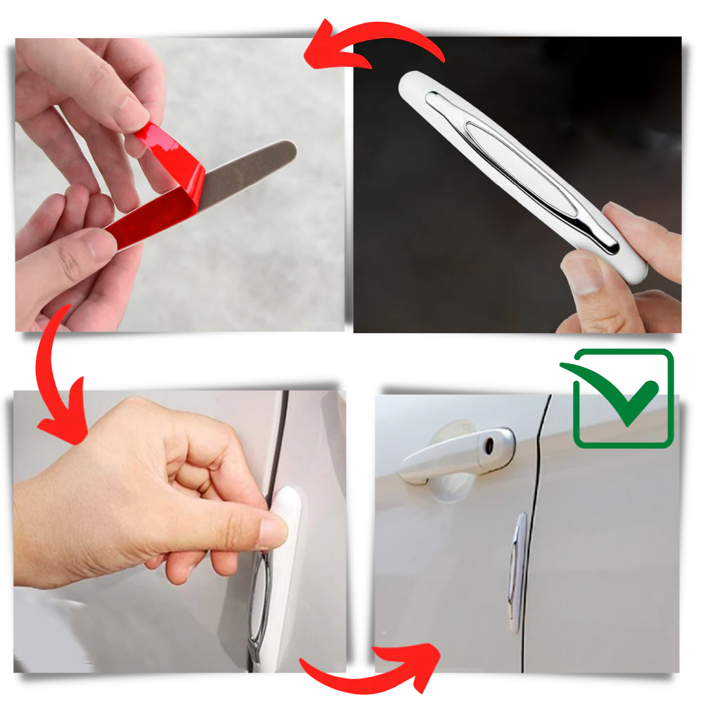 4-Pack Vehicle Door Guard Strips