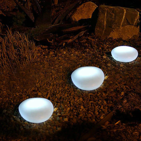 Eco-Friendly LED Solar Stone Outdoor Garden Light