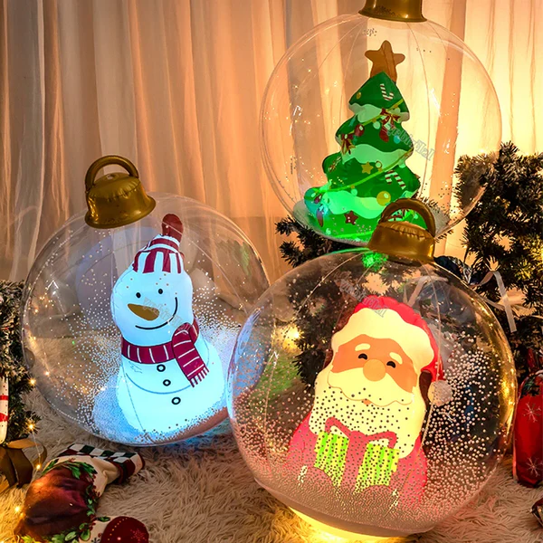 Bright & Festive Inflatable Holiday Decorations for Outdoors