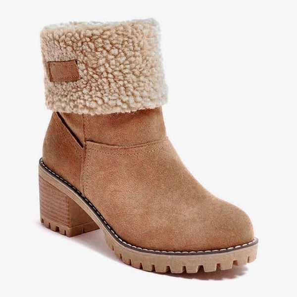 Chic Heeled Winter Boots for Women | Cozy & Trendy Footwear