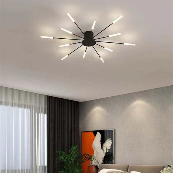 Radiant Flush Mount Ceiling Fixture for Elegant Spaces