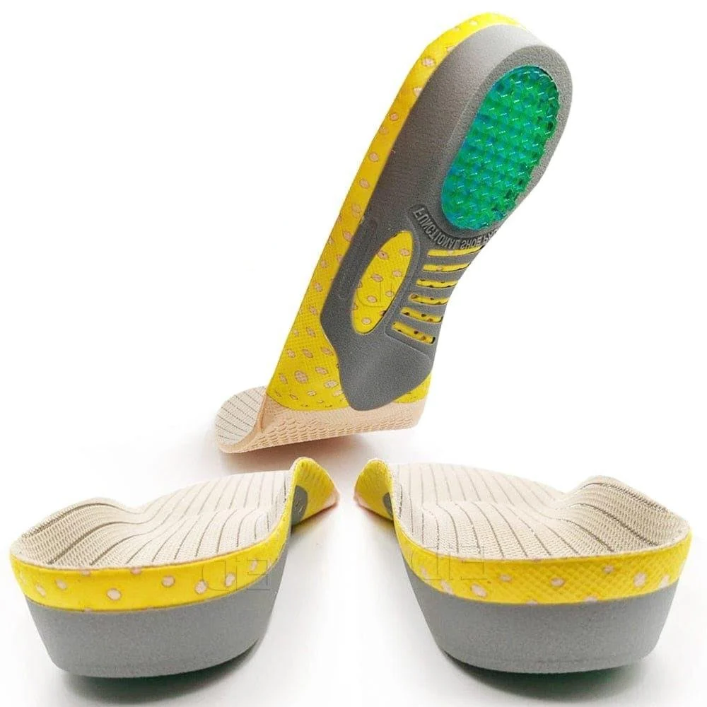 Comfort-Boosting Gel Footbeds for Flat Feet & Heel Pain Relief