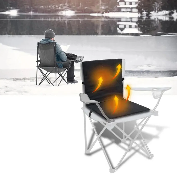Portable Heated Seat Warmer with Adjustable Temperature Control
