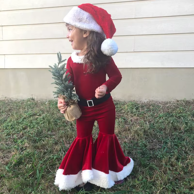 Delightful Santa Outfit for Children