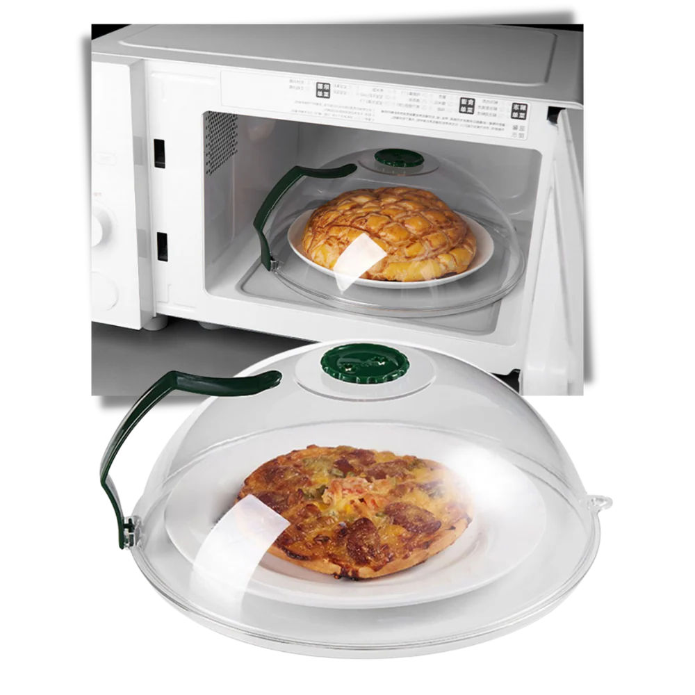 SplashGuard Microwave Shield for Clean Cooking