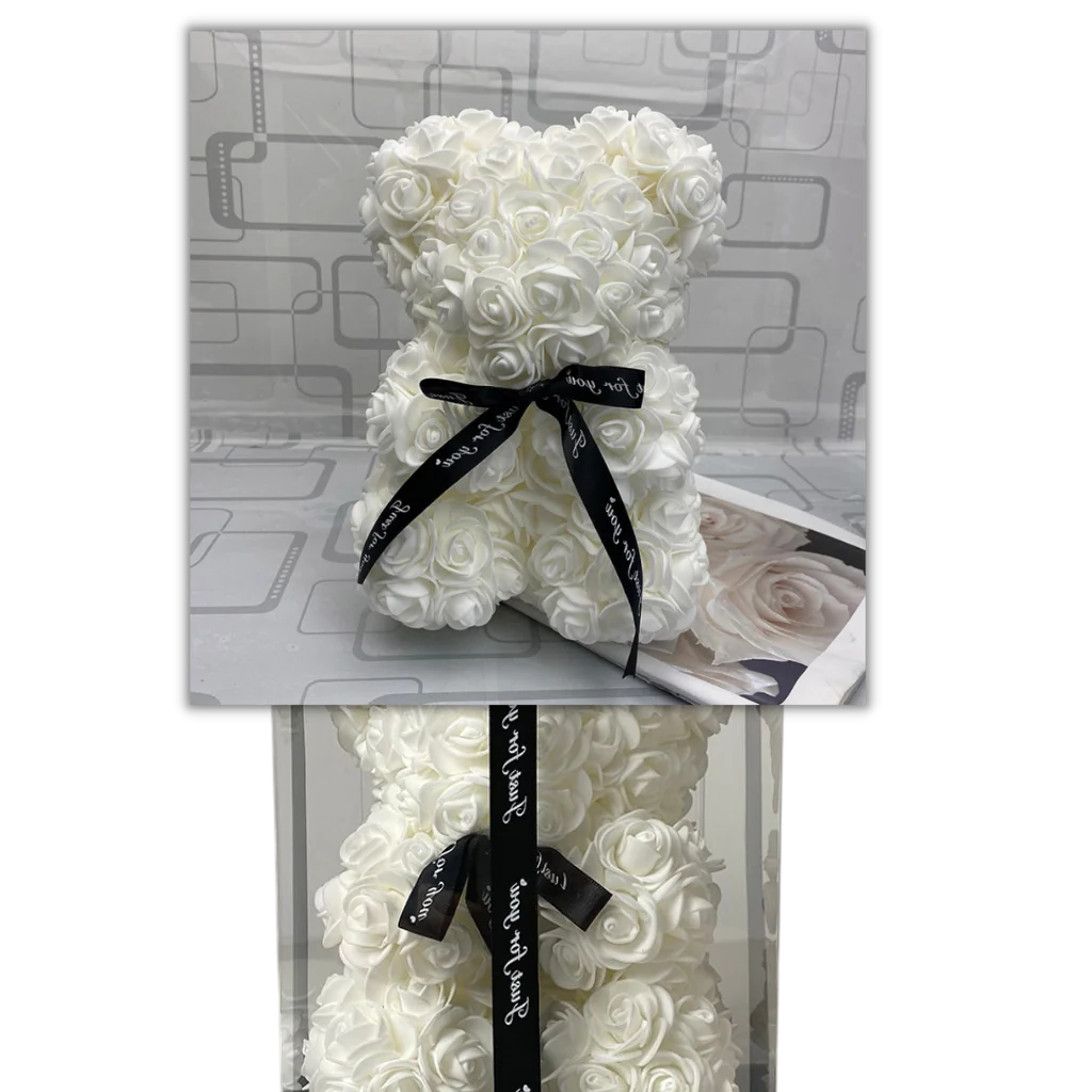 Charming Rose Plush Bear for Every Occasion