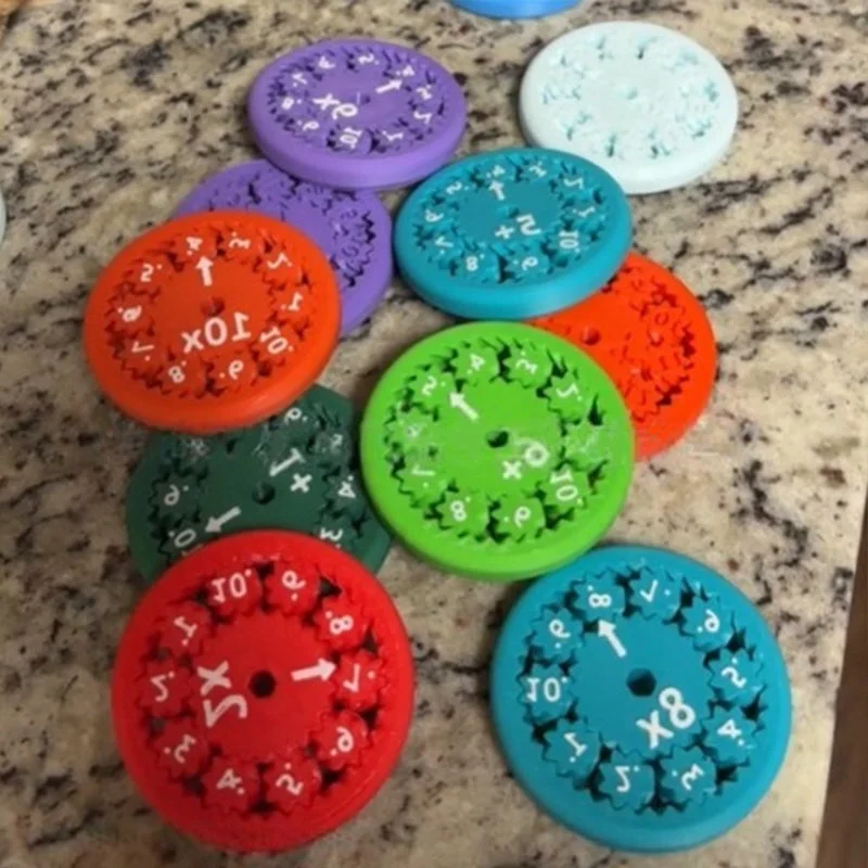Engaging Math Learning Spinners for Fun and Focus