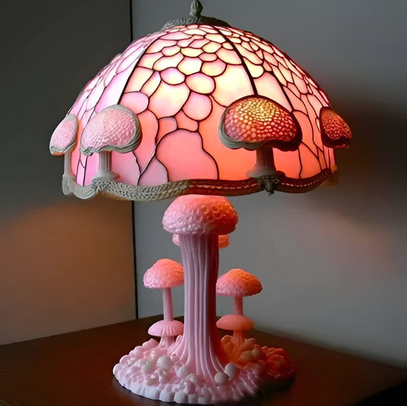 Vibrant Mosaic Table Lamp for Enchanting Spaces