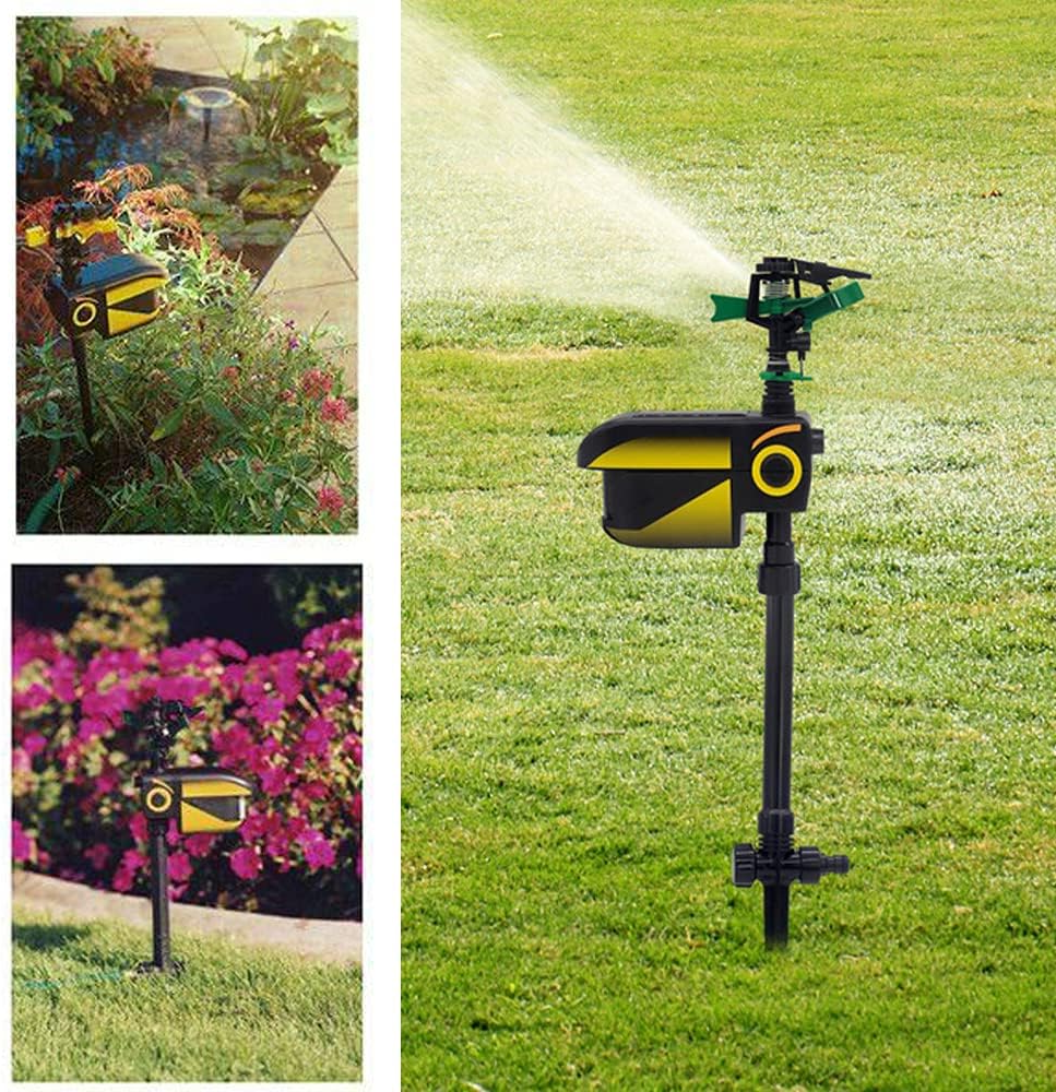 Smart Motion-Activated Animal Defense Sprinkler System