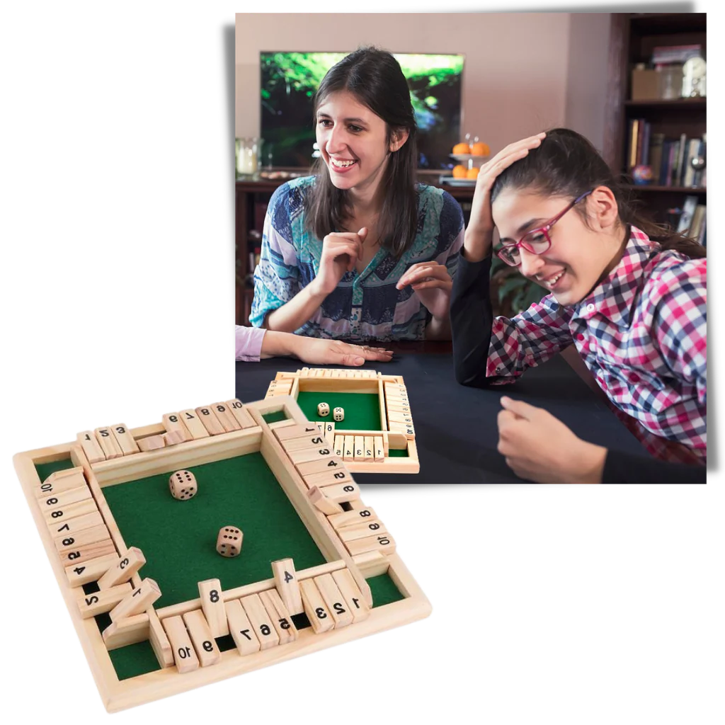 Classic Pine Dice Challenge for Family Fun