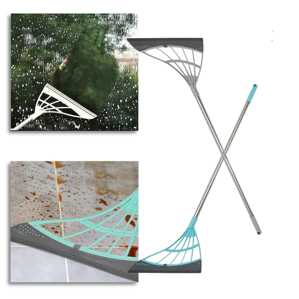 Versatile Extendable Floor and Window Cleaner