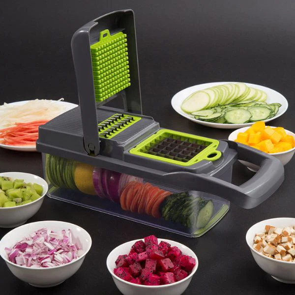 Versatile Kitchen Veggie Prep Tool