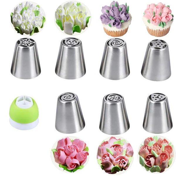 Deluxe Piping Nozzle Set for Cake Decorating