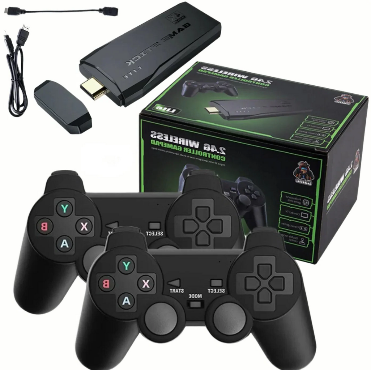 Ultimate 4K Gaming Stick with 64GB and 20,000+ Classic Games