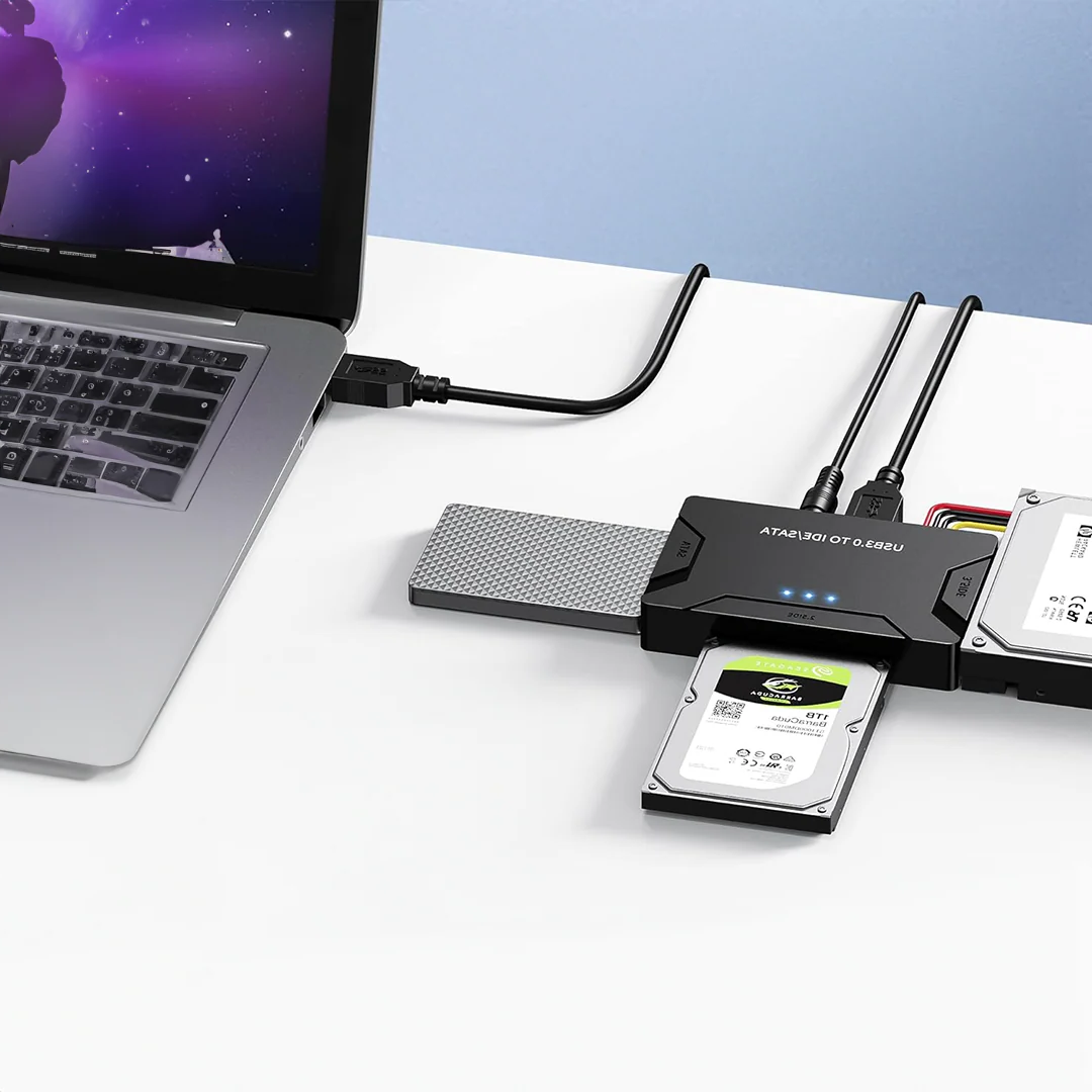 Data Recovery Hub: Versatile SATA & IDE Converter