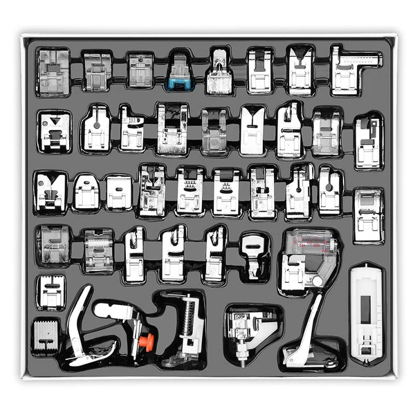 Comprehensive 42-Piece Sewing Foot Collection