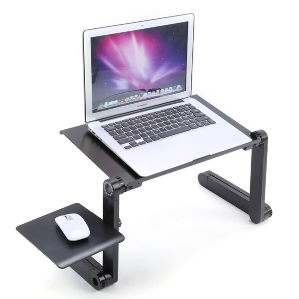 Versatile Height-Adjustable Laptop Desk