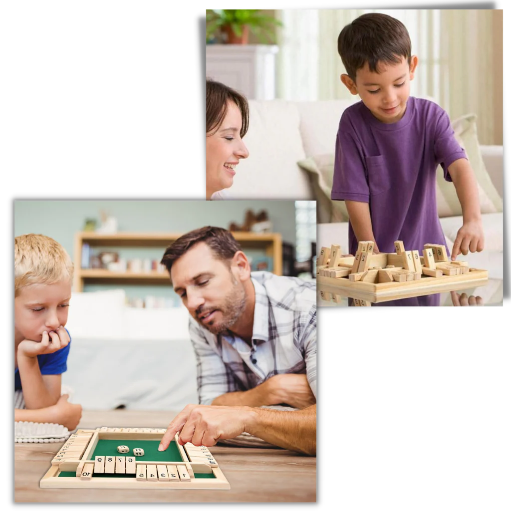 Classic Pine Dice Challenge for Family Fun
