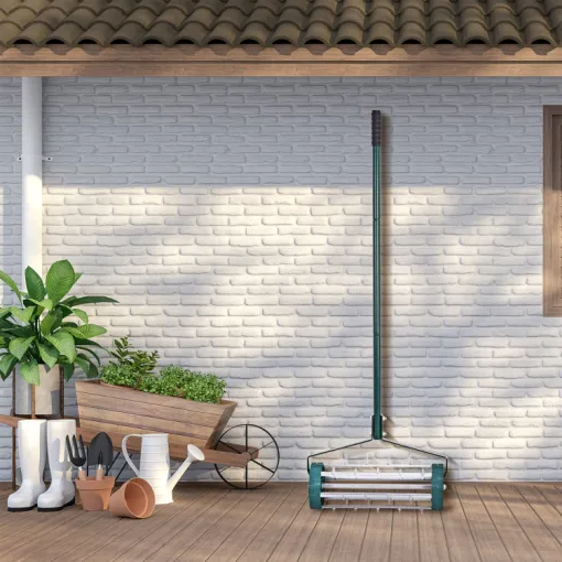 Durable Manual Lawn Aerator for Optimal Soil Health