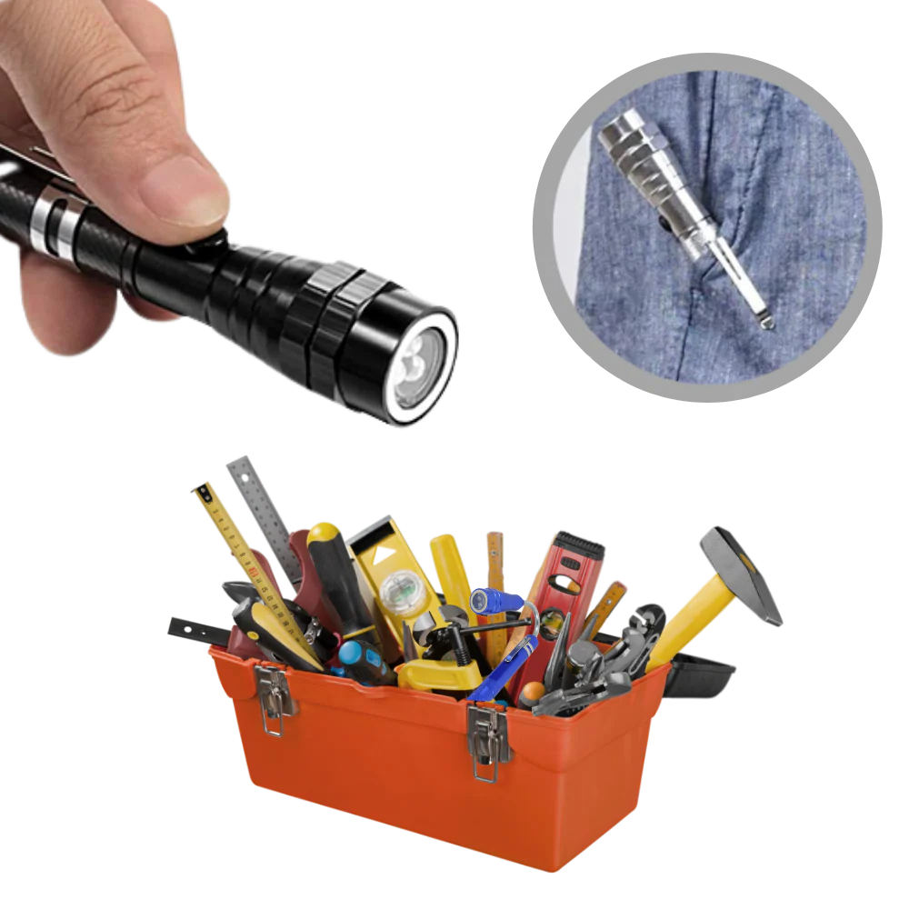 Versatile Magnetic LED Reachable Flashlight