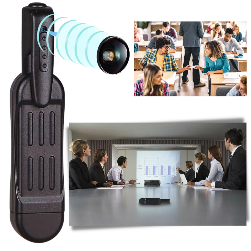 Compact Spy Camera with HD Recording