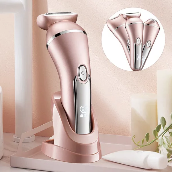 All-in-One Waterproof Electric Razor for Women