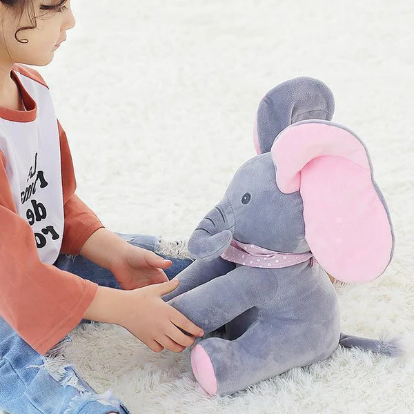 CuddleBuddy Interactive Elephant Plush Toy