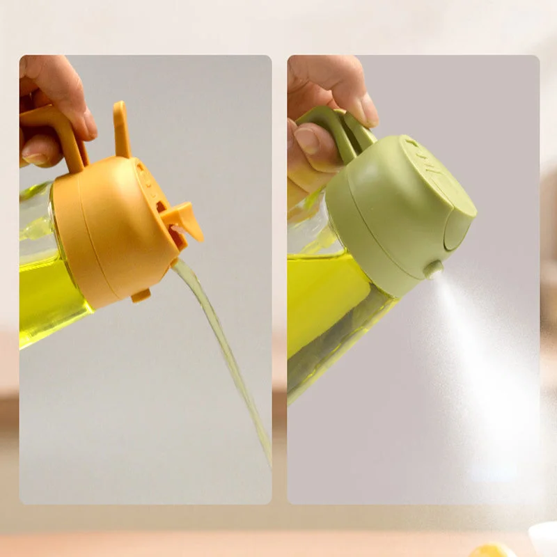 Dual-Function Glass Oil Sprayer and Dispenser