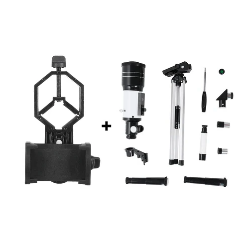Compact Stargazer Telescope with Tripod - 150x Magnification