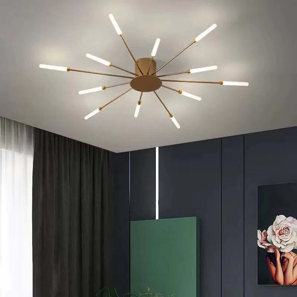Radiant Flush Mount Ceiling Fixture for Elegant Spaces