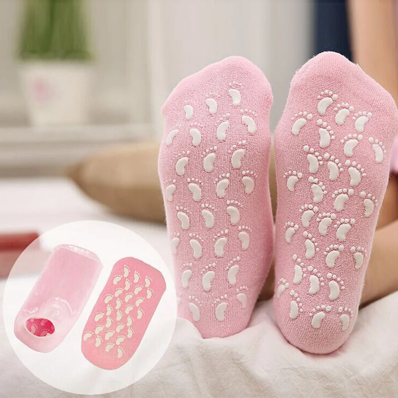 Revitalizing Foot Treatment Socks with Moisture Gel