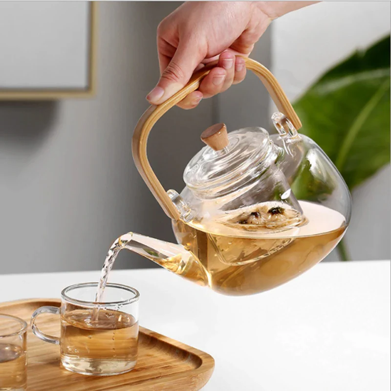 Elegant Borosilicate Glass Teapot for Perfect Brewing