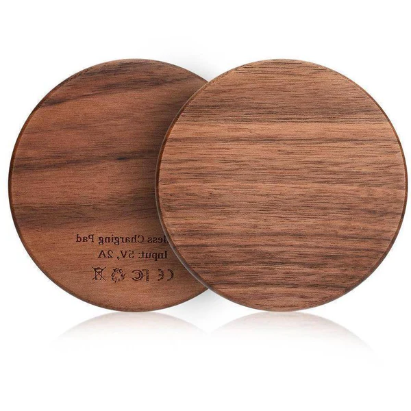 Elegant Wooden Fast Wireless Charging Station