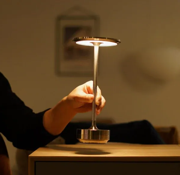 Versatile Touch-Control LED Lamp for Indoor and Outdoor Use