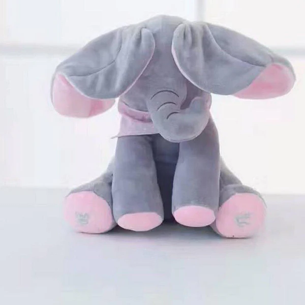 CuddleBuddy Interactive Elephant Plush Toy