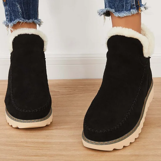 Cozy Insulated Ankle Boots for Winter Adventures
