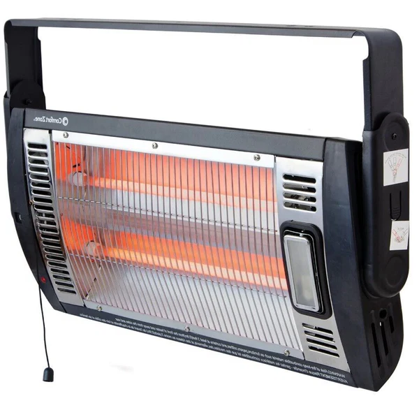 Versatile Wall-Mounted Infrared Heater for Outdoor Comfort