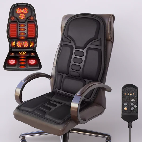 Relaxation Massage Cushion with Heat for Chairs & Cars