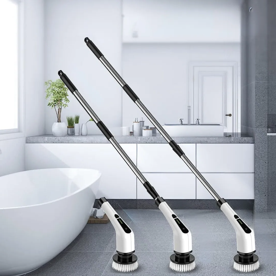 Cordless Power Cleaning Brush with 7 Interchangeable Heads