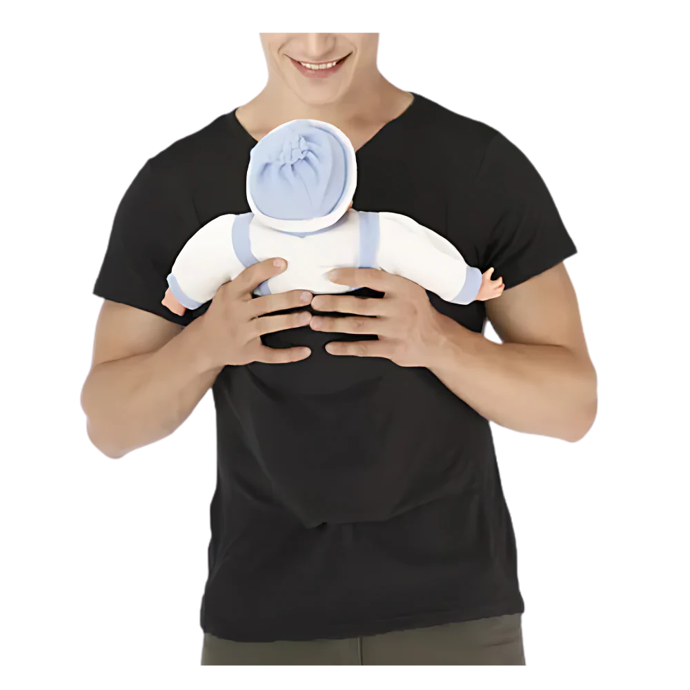 Comfort-Driven Bonding T-Shirt for Parents and Infants