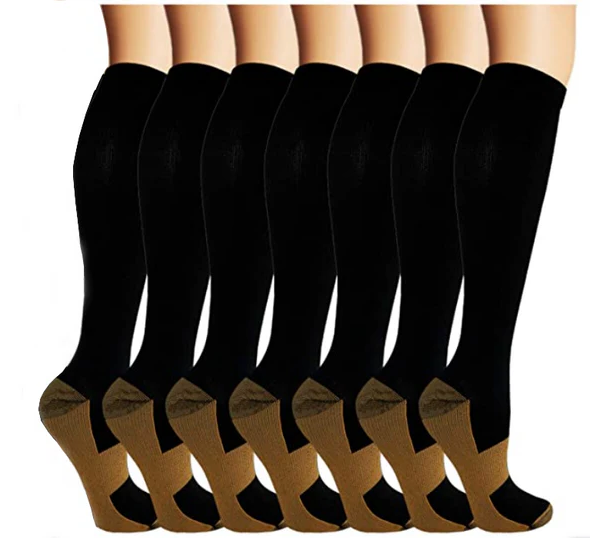 Essential Compression Socks (7 Pairs) for Active Recovery